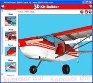 3D Kit Builder (RANS Coyote II) screenshot